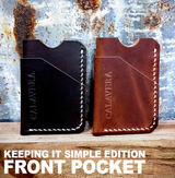 The Minimalist - Front Pocket Wallet
