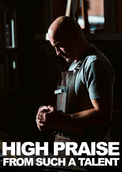 High Praise from a fellow creative.