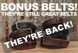 Hot Now Blem Belts!