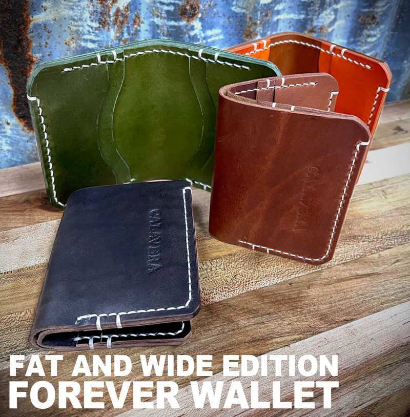 The Forever Wallet - Fat and Wide – Calavera Tool Works